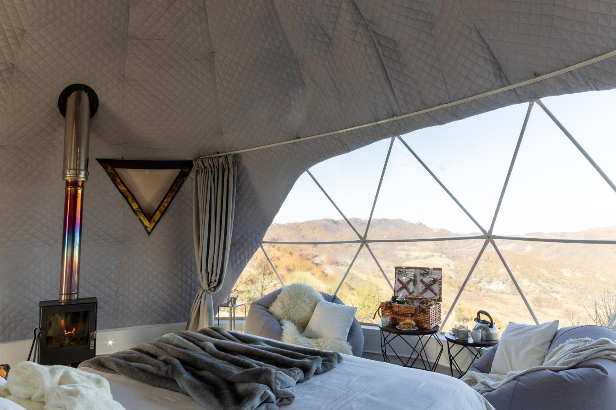 Aura - Glamping Experience Hotel Accettura Ngoại thất bức ảnh