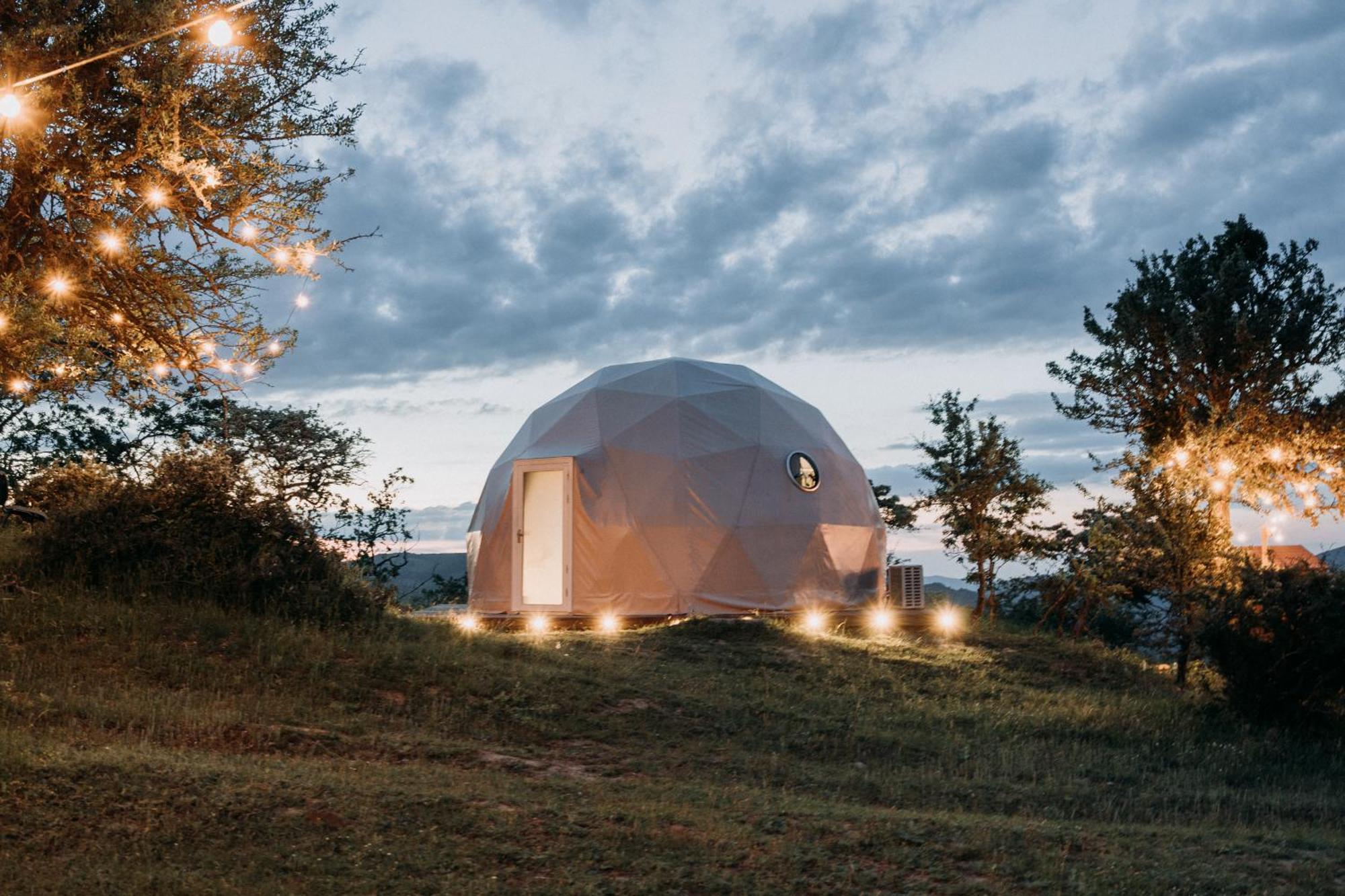 Aura - Glamping Experience Hotel Accettura Ngoại thất bức ảnh
